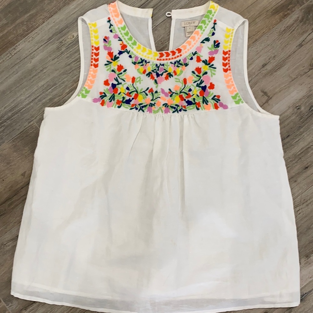 Flower tank top